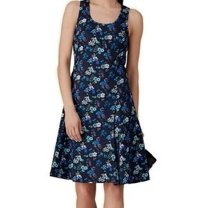 Derek Lam Floral Fit & Flare Dress